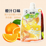 旺旺 果粒多香橙味饮料300mx6包l椰果饮料果粒多 【橙汁味】